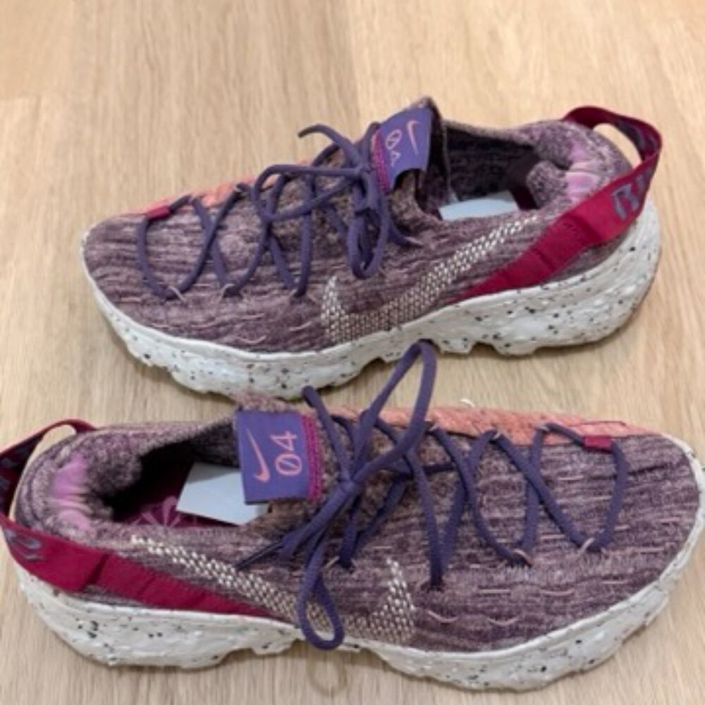 Purple/Fuchsia Nike Space Hippie 04 Sneakers Size 9